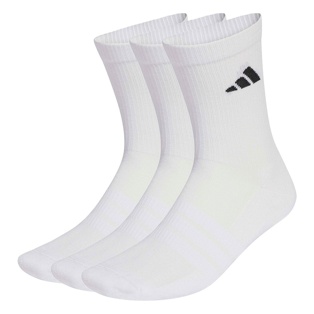 アディダス adidas クッション スポーツウェア クルーソックス 3足パック D5273 2026年モデル