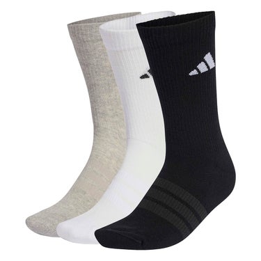 アディダス adidas　クッション スポーツウェア クルーソックス 3足パック D5273 2026年モデル 画像7(ALT)