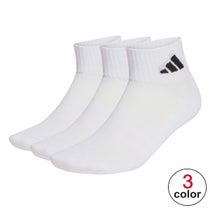 アディダス adidas　クッション スポーツウェア アンクルソックス 3足組 DVT59 2026年モデル