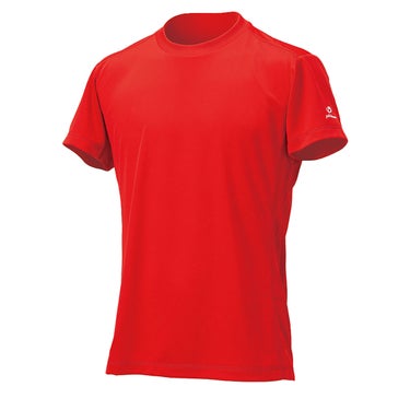 ファイテン Phiten　RAKU 無地 半袖 Tシャツ レッド JG5734  画像2(ALT)