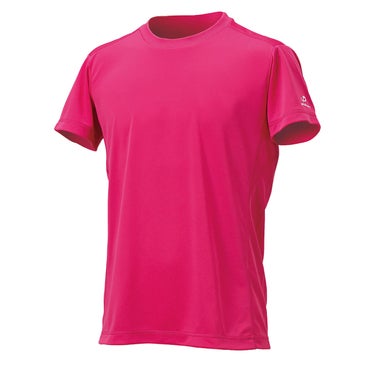 ファイテン Phiten　RAKU 無地 半袖 Tシャツ マゼンタ JG5736  画像2(ALT)