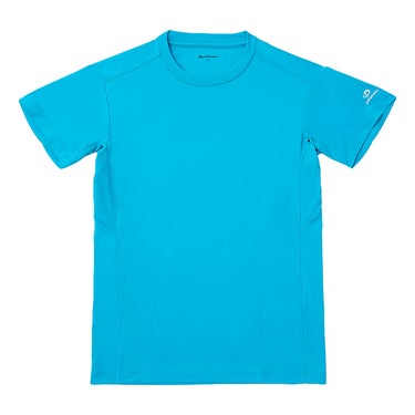 ファイテン Phiten　RAKU 無地 半袖 Tシャツ ターコイズ JG5738