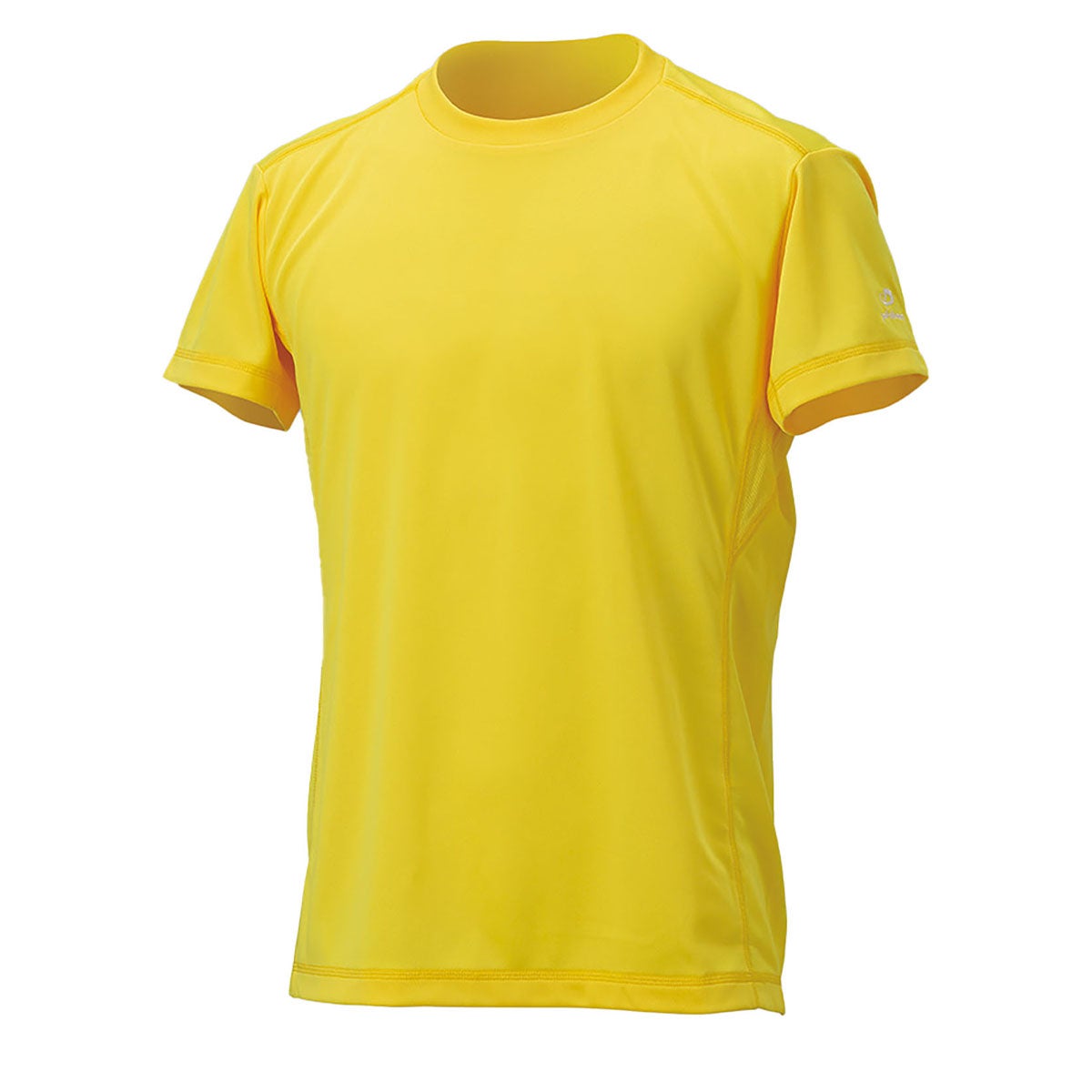 ファイテン Phiten　RAKU 無地 半袖 Tシャツ イエロー JG5741  画像2(ALT)