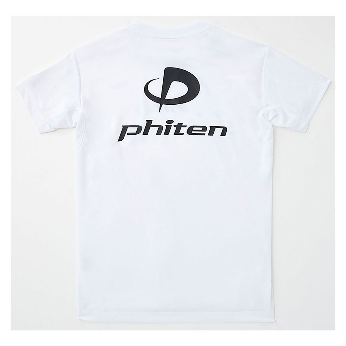 ファイテン Phiten　RAKU 半袖 Tシャツ ホワイト/ブラック JG5750 2024年モデル 画像2(ALT)