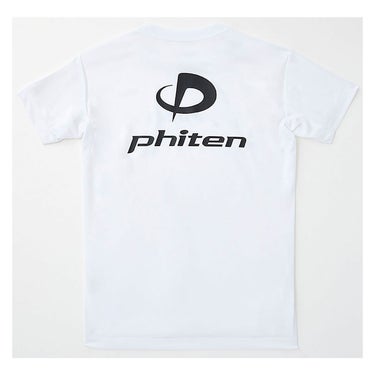 ファイテン Phiten　RAKU 半袖 Tシャツ ホワイト/ブラック JG5750 2024年モデル 画像2(ALT)