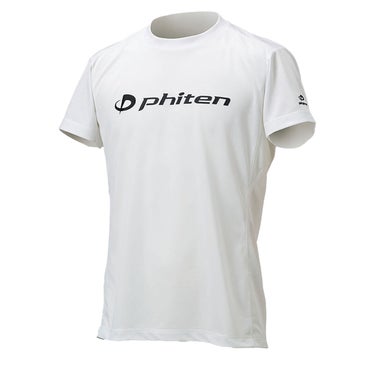 ファイテン Phiten　RAKU 半袖 Tシャツ ホワイト/ブラック JG5750 2024年モデル 画像3(ALT)