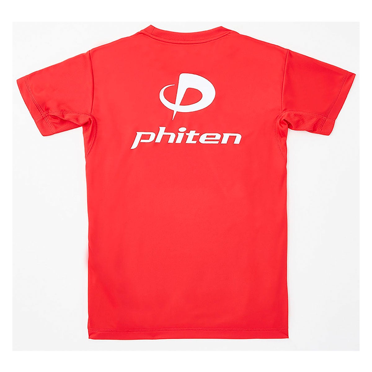 ファイテン Phiten　RAKU 半袖 Tシャツ レッド/ホワイト JG5790 2024年モデル 画像2(ALT)