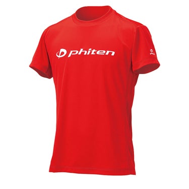 ファイテン Phiten　RAKU 半袖 Tシャツ レッド/ホワイト JG5790 2024年モデル 画像3(ALT)
