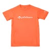 ファイテン Phiten　RAKU 半袖 Tシャツ オレンジ/ホワイト JG5800 2024年モデル
