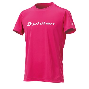 ファイテン Phiten　RAKU 半袖 Tシャツ マゼンタ/ホワイト JG5810 2024年モデル 画像3(ALT)