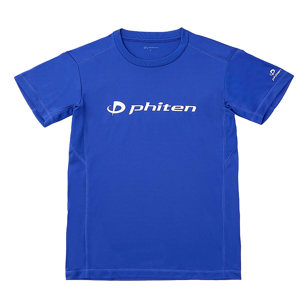 ファイテン Phiten　RAKU 半袖 Tシャツ ロイヤルブルー/ホワイト JG5840 2024年モデル