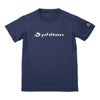 ファイテン Phiten　RAKU 半袖 Tシャツ ネイビー/ホワイト JG5850 2024年モデル