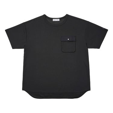 ファイテン Phiten　リカバリーウェア ポケット 半袖 Tシャツ ブラック JG6760 2025年モデル