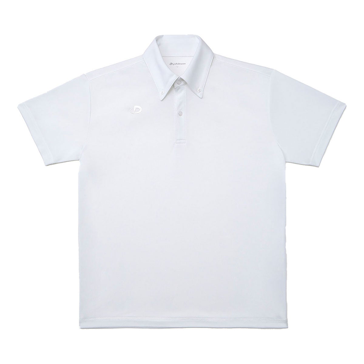 ファイテン Phiten　半袖 ポロシャツ ホワイト JG6780 2025年モデル
