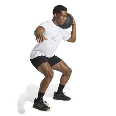 アディダス adidas　ワークアウト エッセンシャルズ Feelready ロゴ Tシャツ P5731 2026年モデル 画像10(ALT)