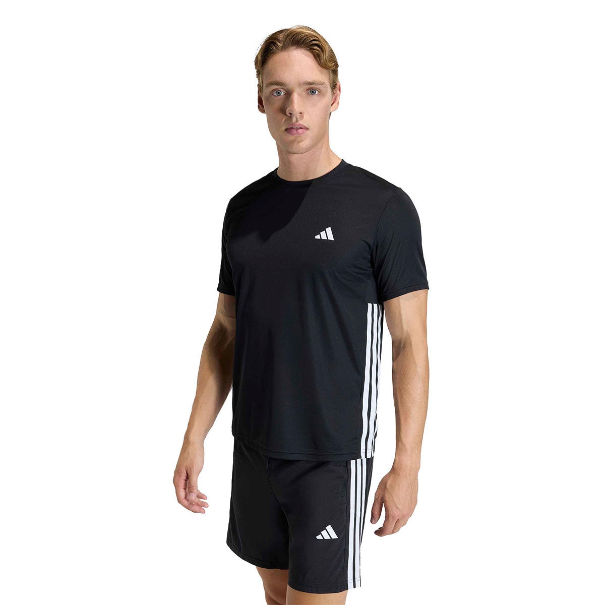 アディダス adidas　ワークアウト エッセンシャル ベース スリーストライプス Tシャツ VX394 2026年モデル 画像3(ALT)