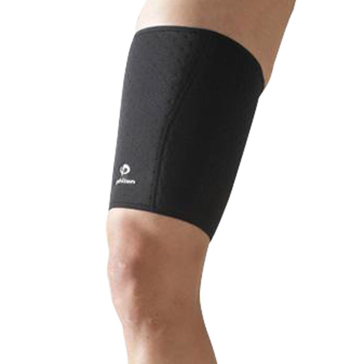 ファイテン Phiten　スポーツサポーター 太もも用 ブラック　AP1520 画像2(ALT)