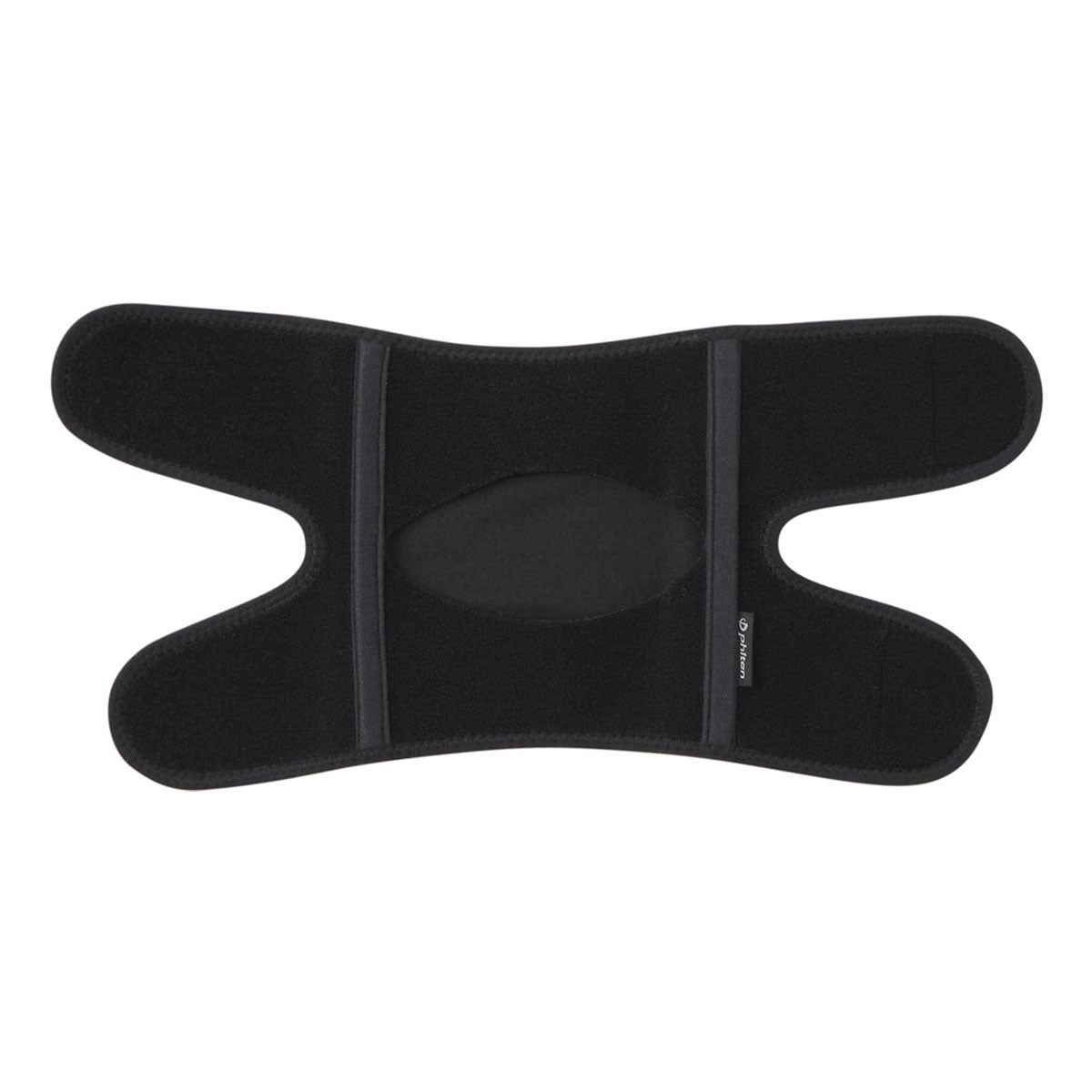 ファイテン Phiten　ファイテンサポーター メタックス ひざ用 ミドルタイプ　AP2330 ブラック