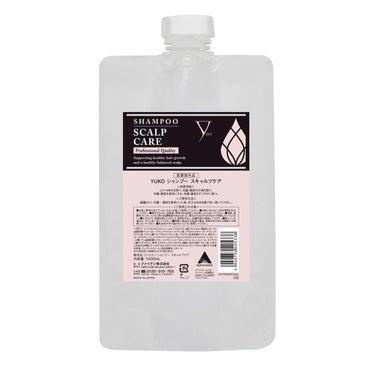 ファイテン Phiten　Phiten YUKO シャンプー スキャルプケア 詰め替え用1000ml　HSH90402 ピンク