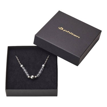 ファイテン Phiten　ネックレス チェーン オニキス　JX9680 画像5(ALT)