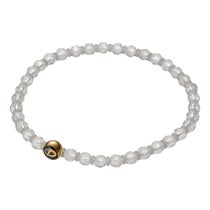 ファイテン Phiten　クリスタル ブレスレット ワンリング 4mm 水晶　JX9840