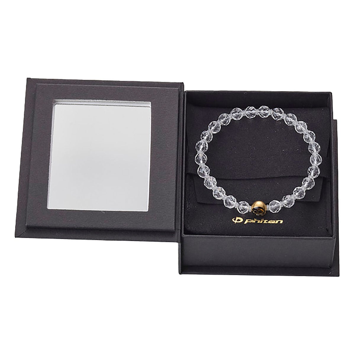 ファイテン Phiten　クリスタル ブレスレット ワンリング 6mm 水晶　JX9850 画像3(ALT)