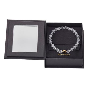 ファイテン Phiten　クリスタル ブレスレット ワンリング 6mm オニキス　JX9870 画像4(ALT)