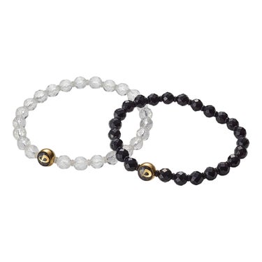 ファイテン Phiten　クリスタル ブレスレット ワンリング 6mm オニキス　JX9870 画像5(ALT)