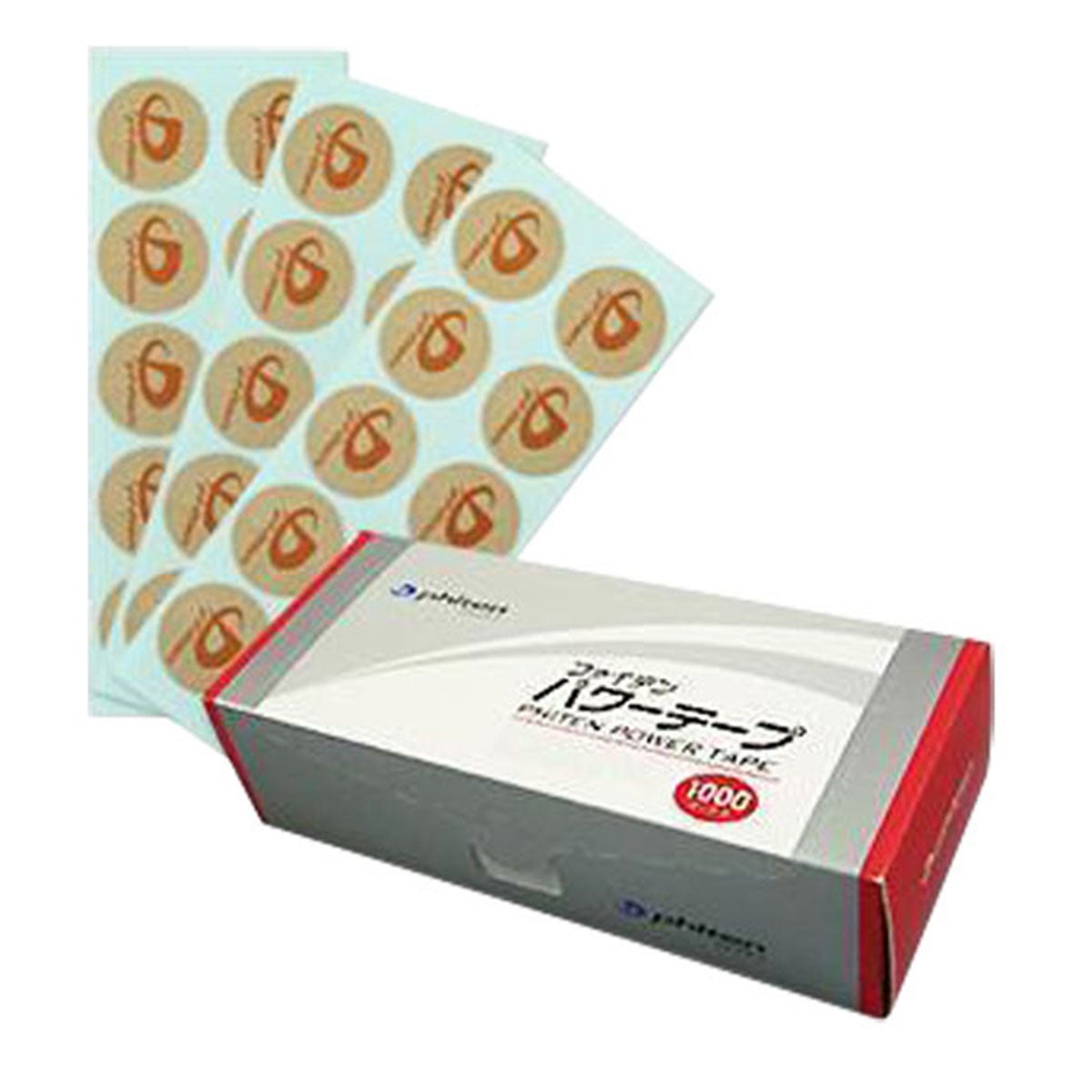 ファイテン Phiten　ファイテンパワーテープ1000マーク入り　PT6200 ベージュ