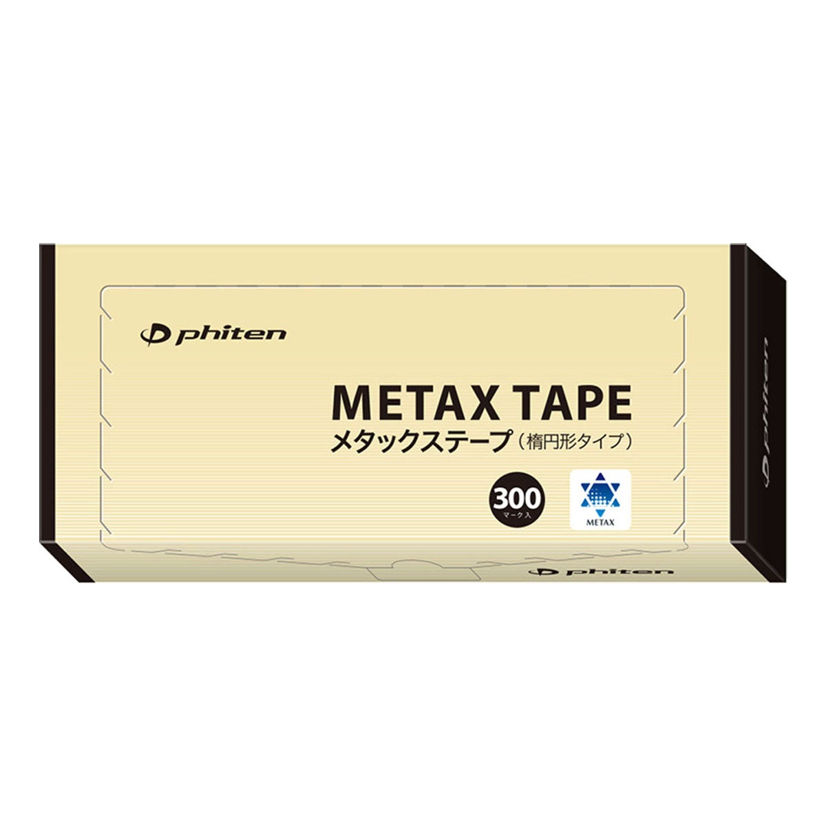 ファイテン Phiten　メタックステープ 300マーク入　PT7330 ベージュ