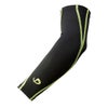 ファイテン Phiten　ファイテン スポーツスリーブ X 30腕用（2枚入） ブラック×グリーンイエロー　SL5352