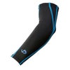 ファイテン Phiten　ファイテン スポーツスリーブ X 30腕用（2枚入） ブラック×ブルー　SL5353