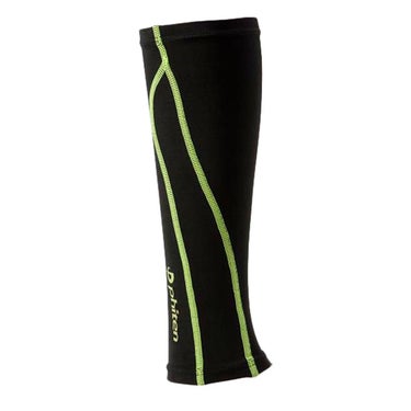 ファイテン Phiten　ファイテン スポーツスリーブ X 30足用（2枚入） ブラック×グリーンイエロー　SL5362