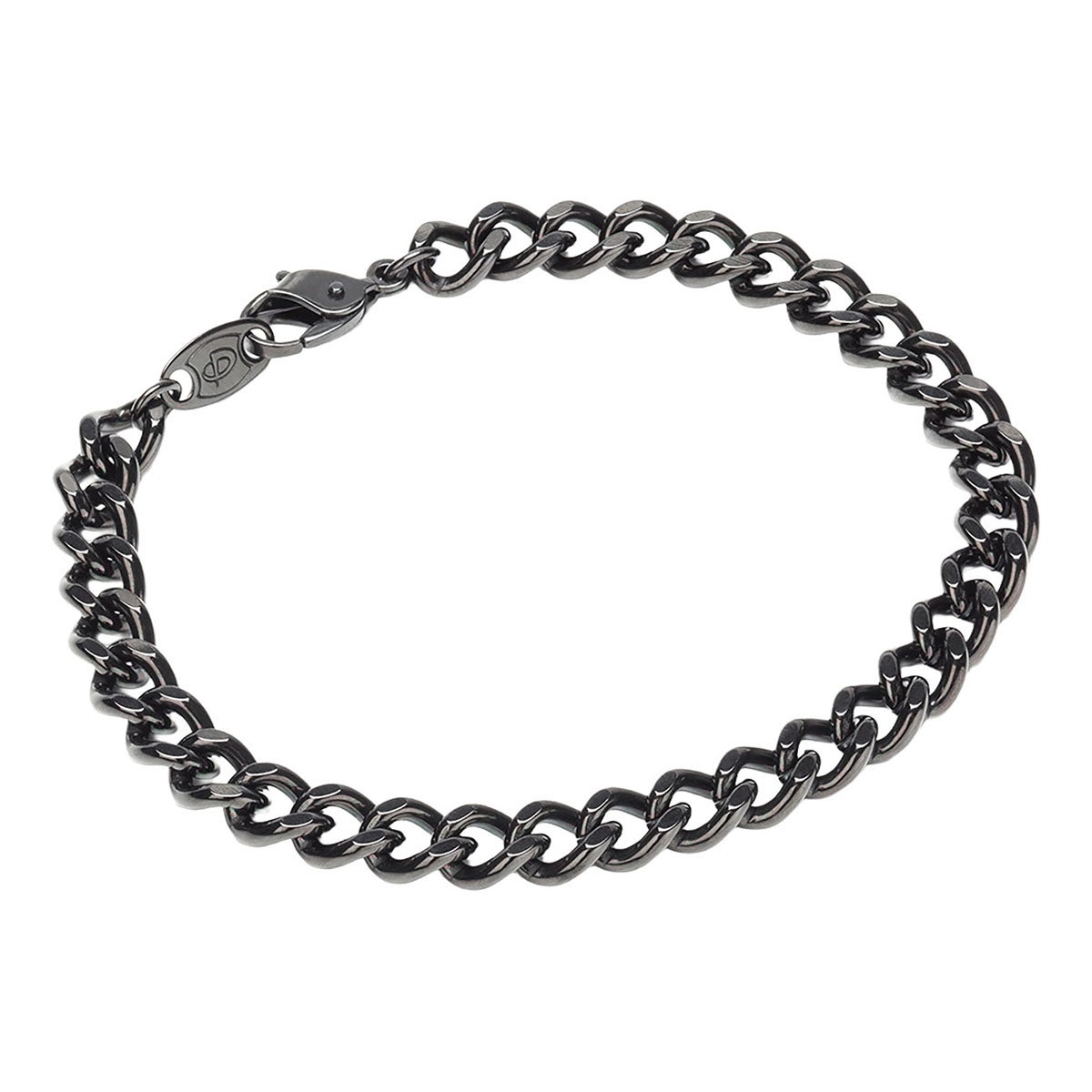 ファイテン Phiten　炭化 チタンチェーン ブレス ブラック　TC6650 ブラック