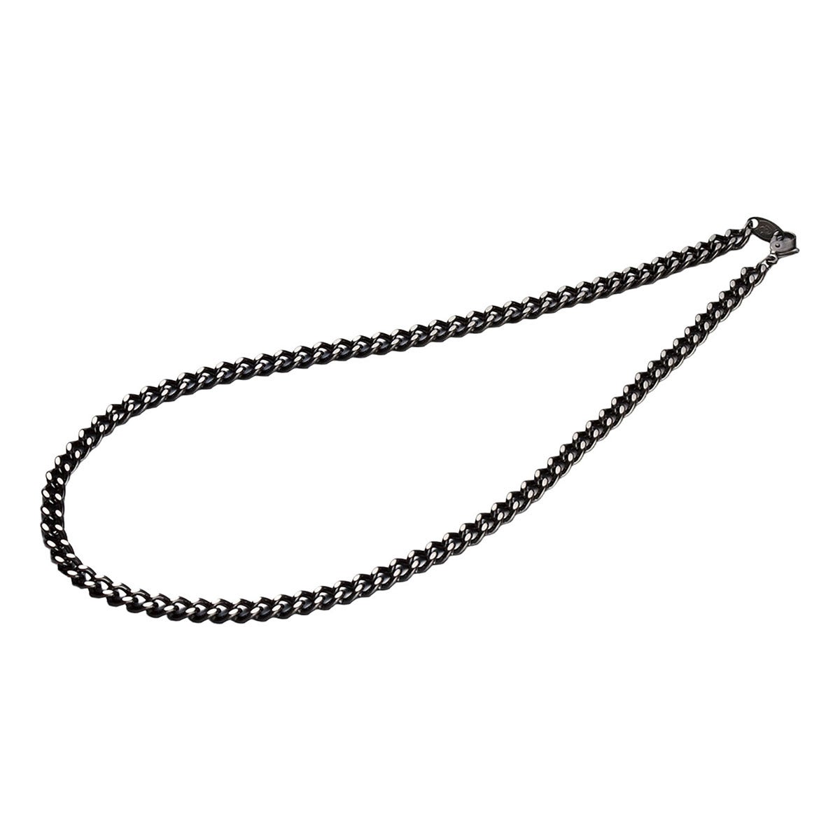 ファイテン Phiten　炭化 チタンチェーン ブレス ブラック　TC6660