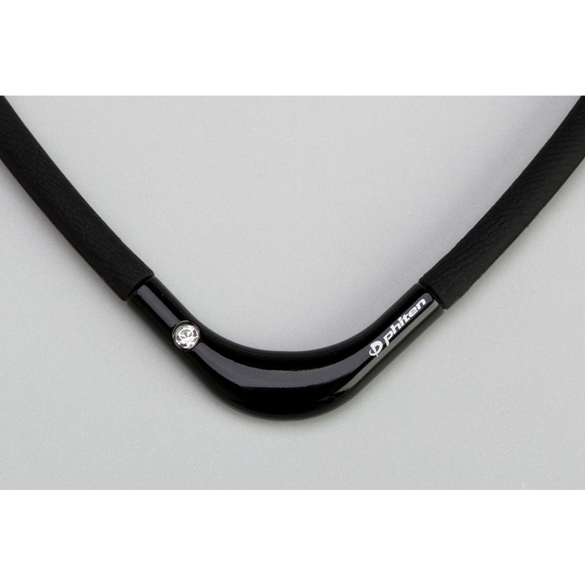 ファイテン Phiten　RAKUWA 磁気 チタンネックレス S-2 ブラック×ブラック　TG6770 画像2(ALT)