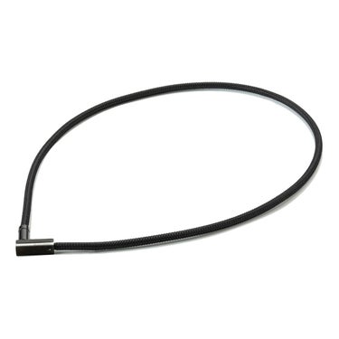 ファイテン Phiten　RAKUWA 磁気 ネック チョッパースクエア 50cm ブラック×シルバー　TG8971 ブラック×シルバー