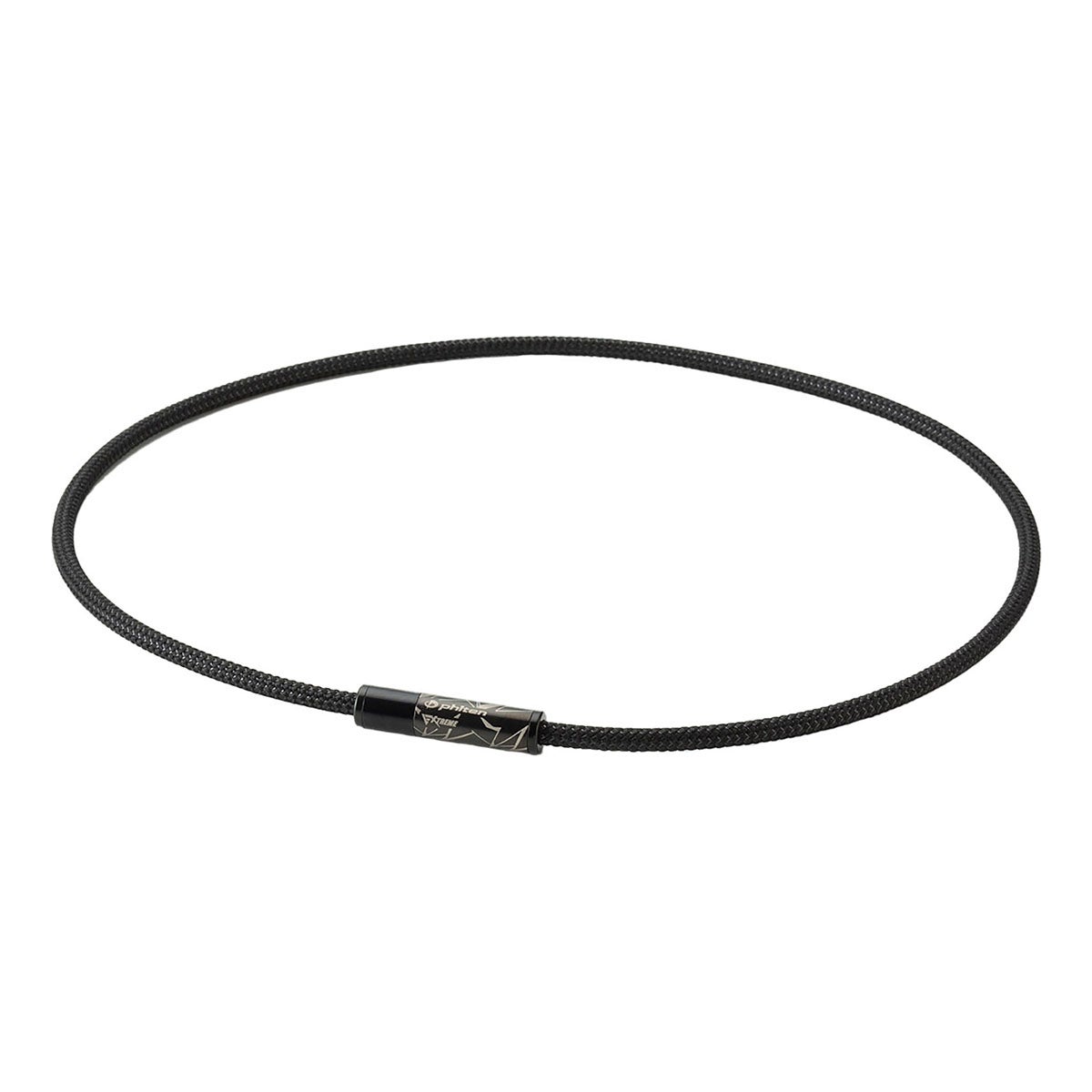 ファイテン Phiten　RAKUWA 磁気ネックレス EXTREME トライバル（管理医療機器） 50cm ブラック　TG9020 ブラック