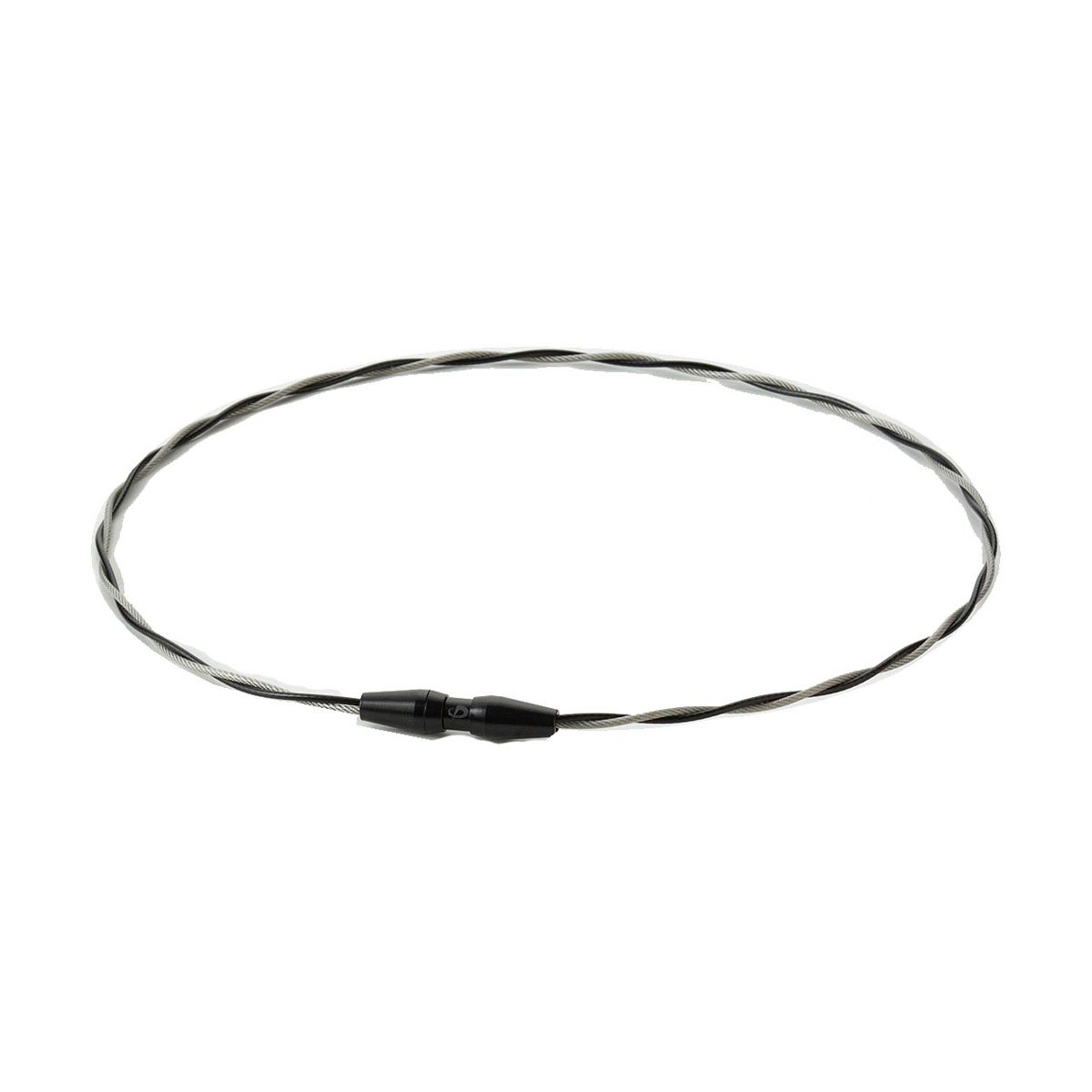 ファイテン Phiten　RAKUWA ネック ワイヤー EXTREME トルネード ブラック×カシミヤシルバー　TG9031 ブラック×カシミヤシルバー