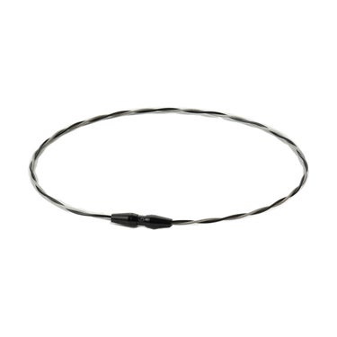 ファイテン Phiten　RAKUWA ネック ワイヤー EXTREME トルネード ブラック×カシミヤシルバー　TG9031 ブラック×カシミヤシルバー