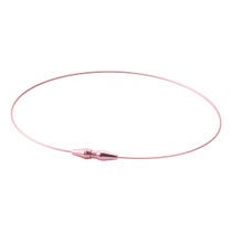 ファイテン Phiten　RAKUWA ネックレス EXTREME ワイヤーシングル 43cm ピンク　TG9041