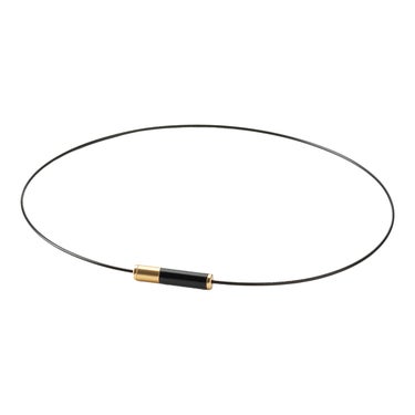 ファイテン Phiten　RAKUWA ネックレス EXTREME ジオメトリー ブラック×ゴールド　TG9061 ブラック×ゴールド