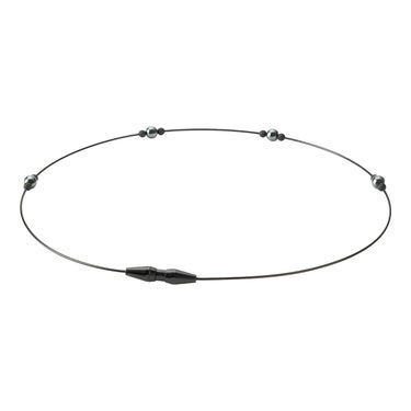 ファイテン Phiten　RAKUWA 磁気ネックレス EXTREME ステーション（管理医療機器） 50cm ブラック　TG9080 ブラック