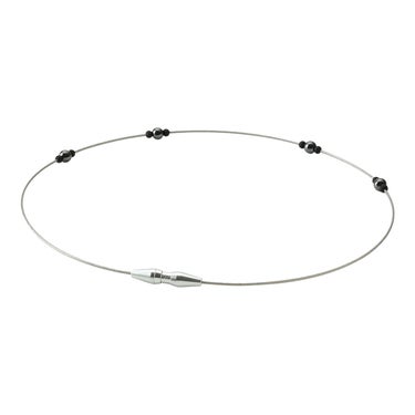 ファイテン Phiten　RAKUWA 磁気ネックレス EXTREME ステーション（管理医療機器） 50cm シルバー　TG9081 シルバー