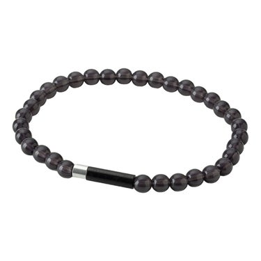 ファイテン Phiten　RAKUWA ブレスレット EXTREME クリスタルタッチ ブラック×シルバー　TG9101 ブラック×シルバー