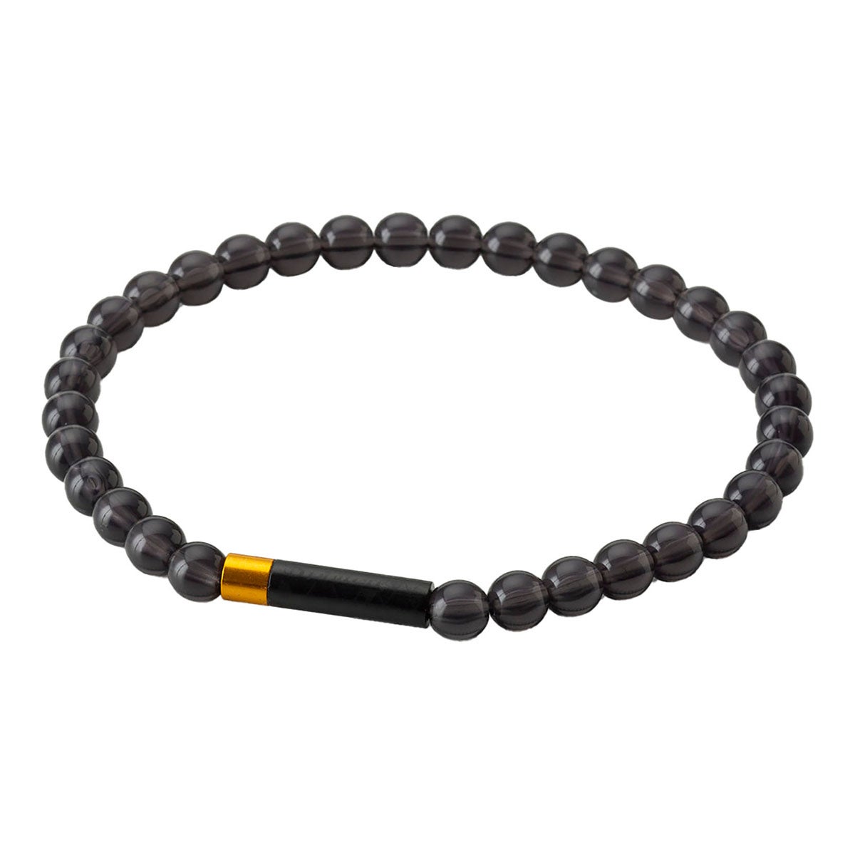 ファイテン Phiten　RAKUWA ブレスレット EXTREME クリスタルタッチ　TG9102 ブラック×ゴールド