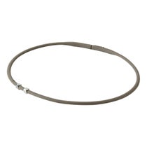 ファイテン Phiten　RAKUWA ネックレス EXTREME キューブ 43cm チャコールグレー　TG9112