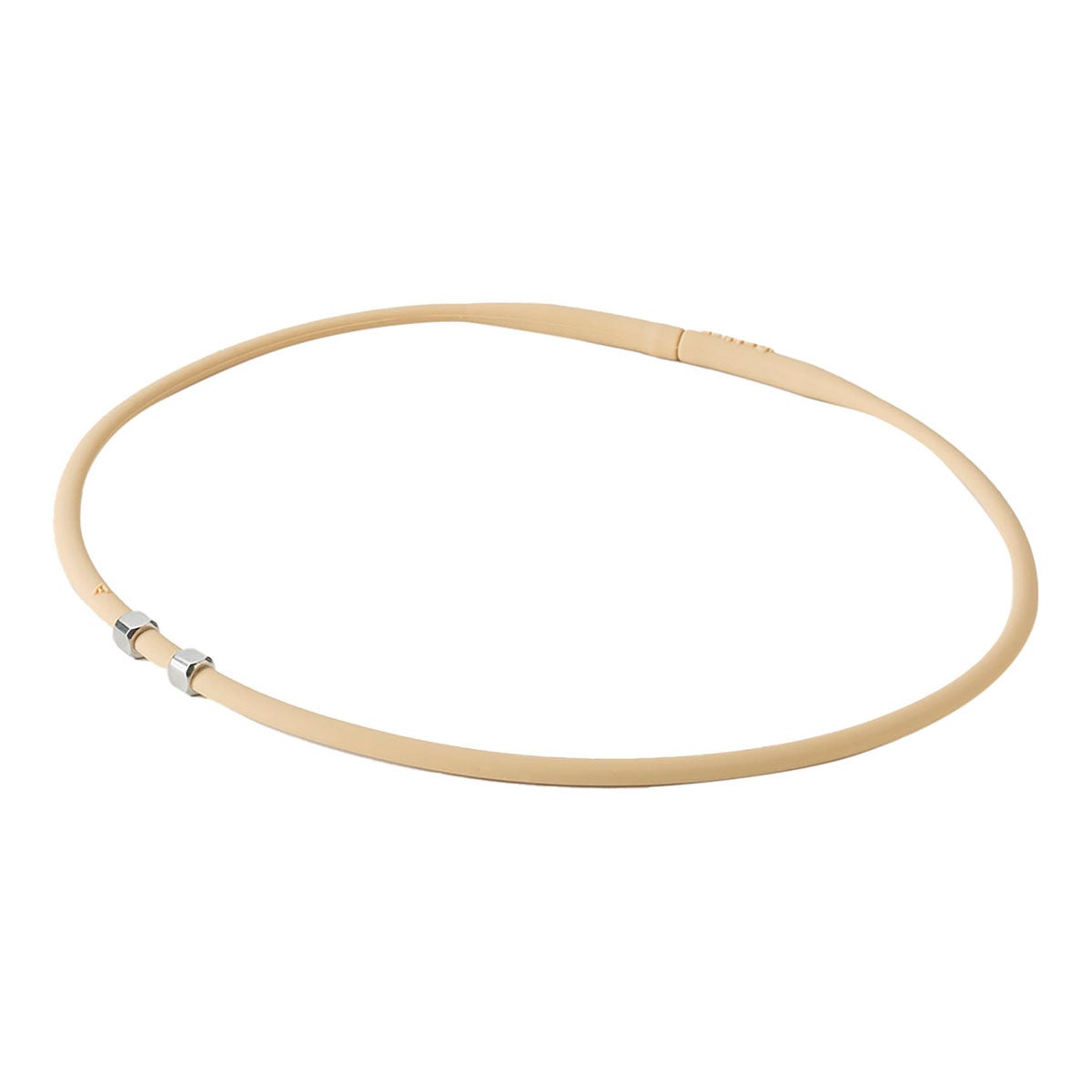 ファイテン Phiten　RAKUWA ネックレス EXTREME キューブ 43cm ベージュ　TG9113 ベージュ