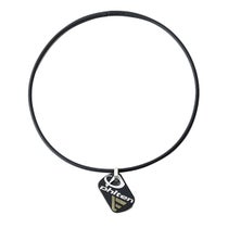 ファイテン Phiten　RAKUWA ネックレス EXTREME ドッグタグ 45cm ブラック×ブラック　TG9120