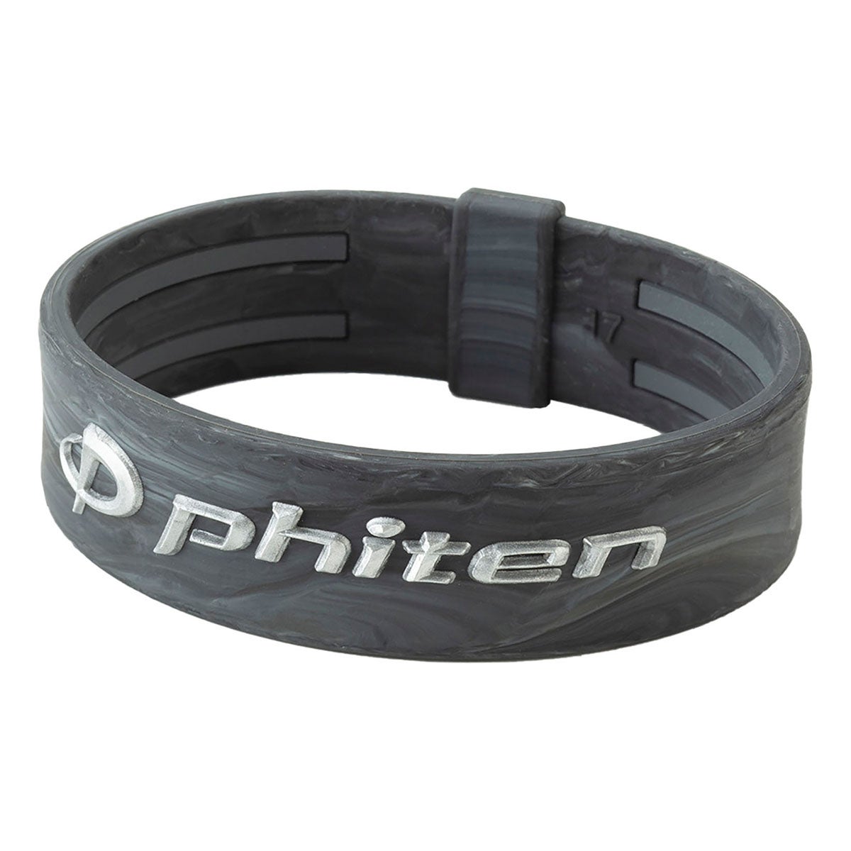 ファイテン Phiten　RAKUWA ブレスレット EXTREME マーブル 17cm グレー　TG9131 グレー